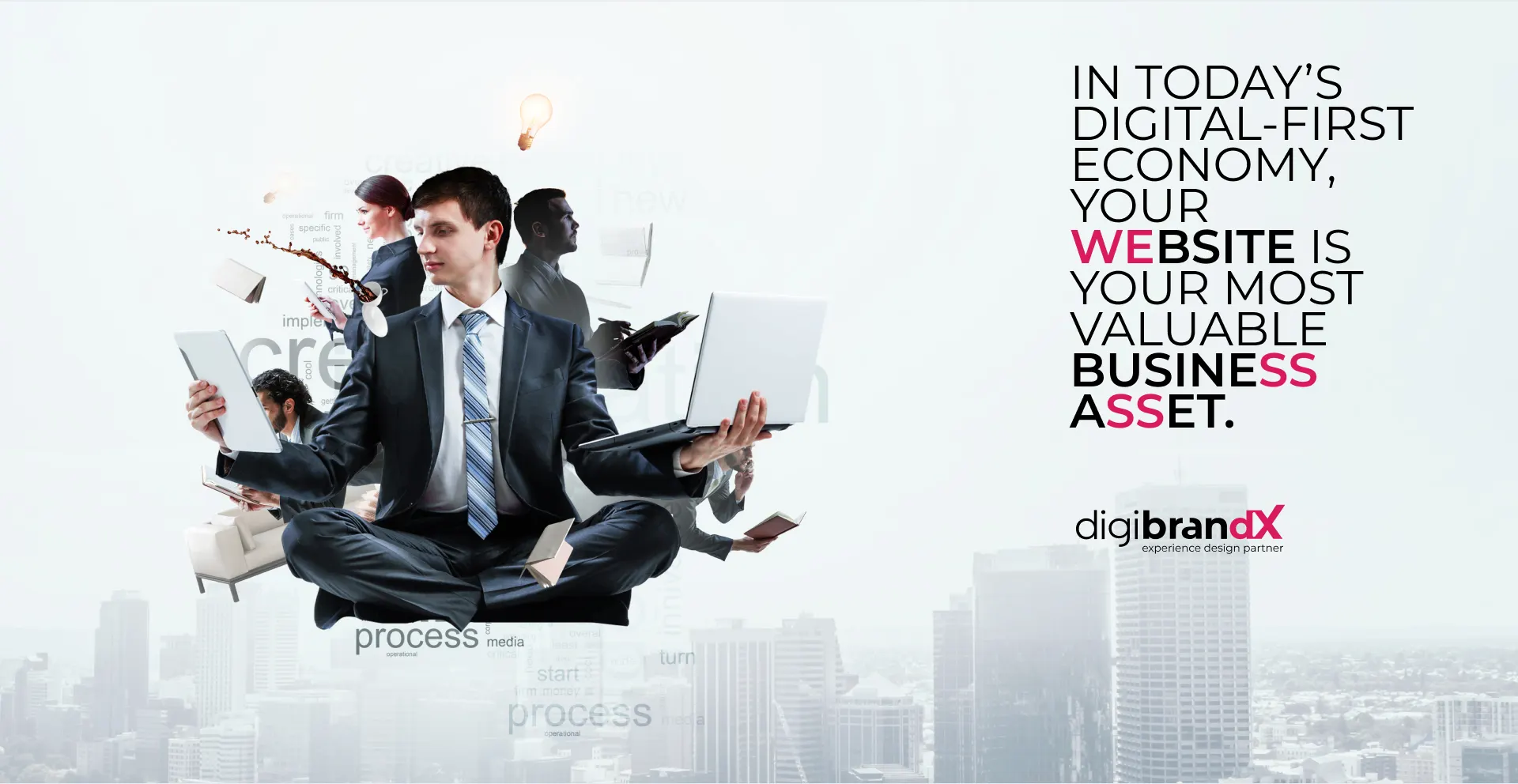 Creative SEO friendly web design by DigiBrandX Mumbai